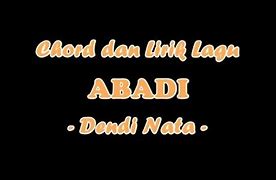 Lagu Abadi Dendi Nata